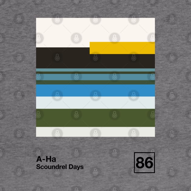 Scoundrel Days / Minimalist Style Graphic Artwork Design by saudade